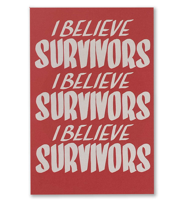 I Believe Survivors Postcard