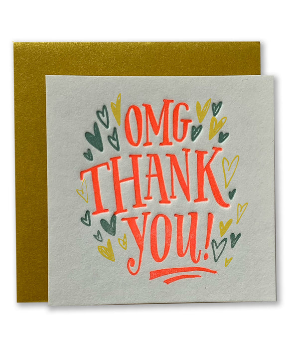 Papyrus (S31) Letterpress Thank You Card, 1 ct - Baker's