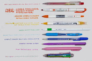 Bite the (Rainbow) Bullet Pen Sampler