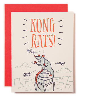Kong Rats Card