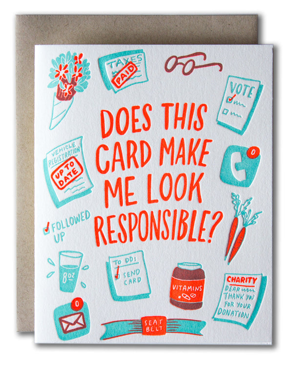 Does This Card Make Me Look Responsible?