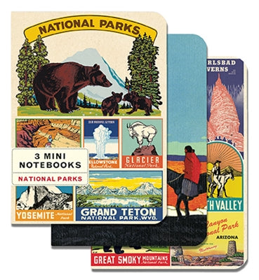 National Parks Mini Notebooks