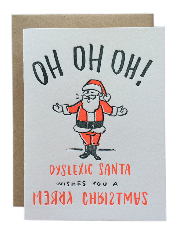 Dyslexic Santa