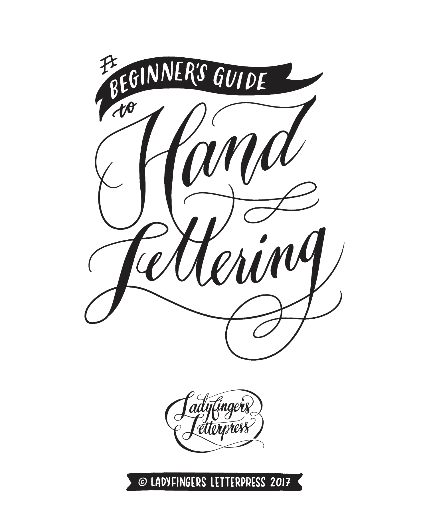 Hand-Lettering Line Guide (Blank) - Free Download - Ladyfingers Letterpress