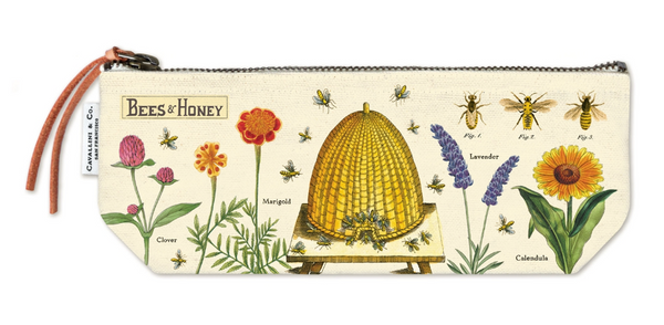 Bees & Honey Mini Pouch by Cavallini