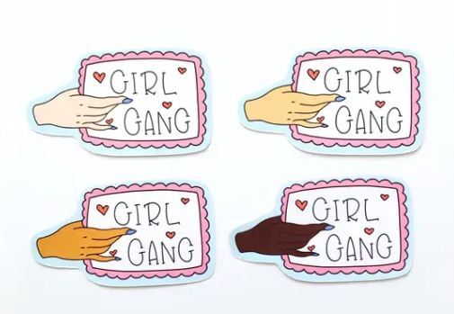 Girl Gang Sticker Set by Siyo Boutique