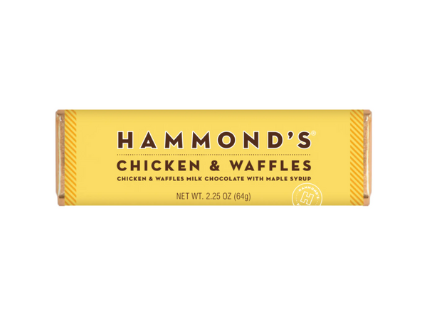 Chicken and Waffles Chocolate Bar by Hammonds Candies