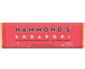 Sodapop! Milk Chocolate Candy Bar by Hammonds Candies
