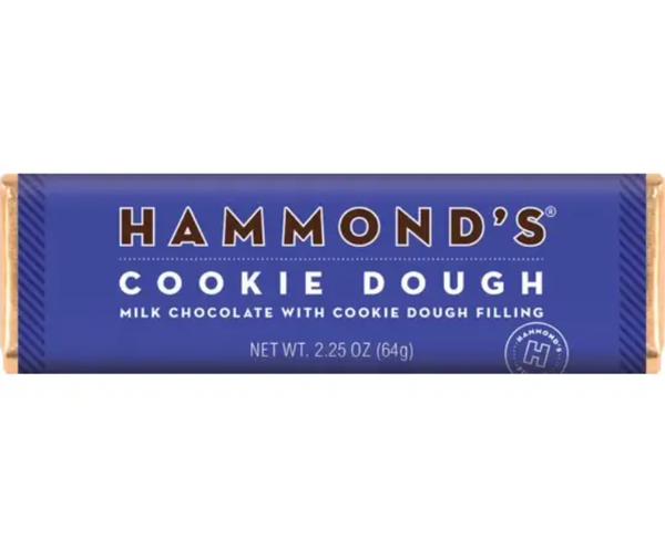 Cookie Dough Milk Chocolate Candy Bar by Hammonds Candies