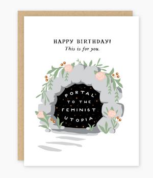Birthday Portal Card by Party of One