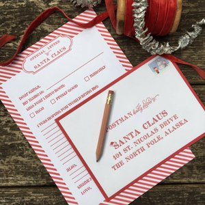 Santa Letter Kit by Color Box Design & Letterpress