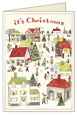 Christmas Village Boxed Note Cards