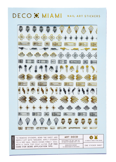 Art Deco- Nail Art Stickers by Deco Miami