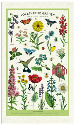 Pollinator Tea Towel