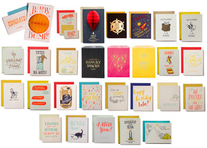 Contents of Whoa Awesome Size Card Lovers' Gift Box