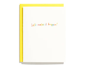 Let's Make It Happen! by Iron Curtain Press