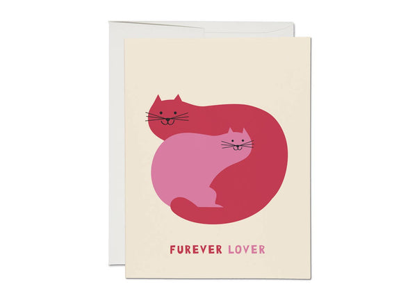 Furever Lover greeting card