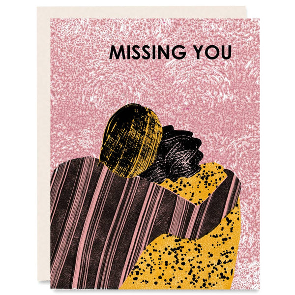 Missing You (Hug) Friendship Card by Heartell Press