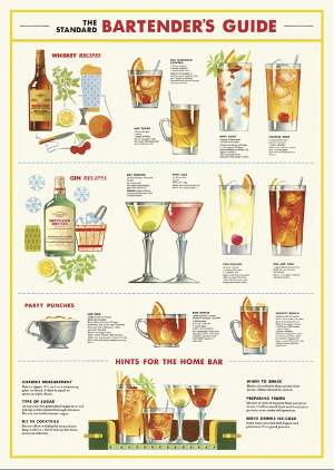 Bartender's Guide Print
