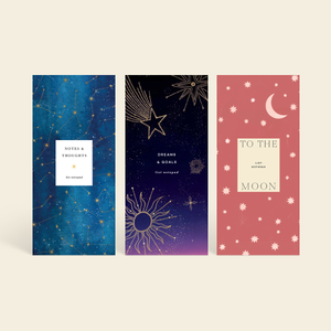 Starry Skies Set of 3 List Notepads by Papier