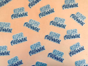 Elder Millennial Sticker by Your Gal Kiwi