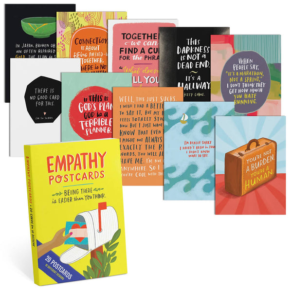 Empathy Postcard Book by Em & Friends