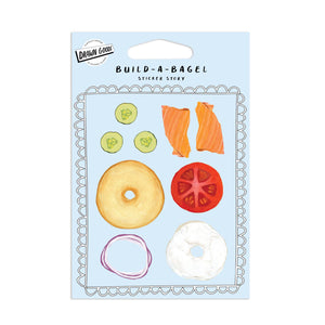 Build-a-Bagel - Sticker Story by Drawn Goods