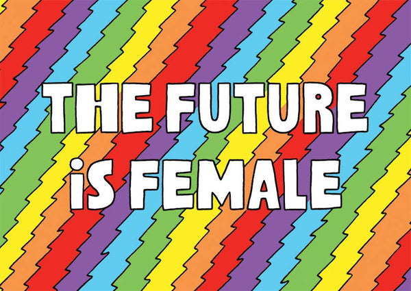 Future is Female Postcard by The Found