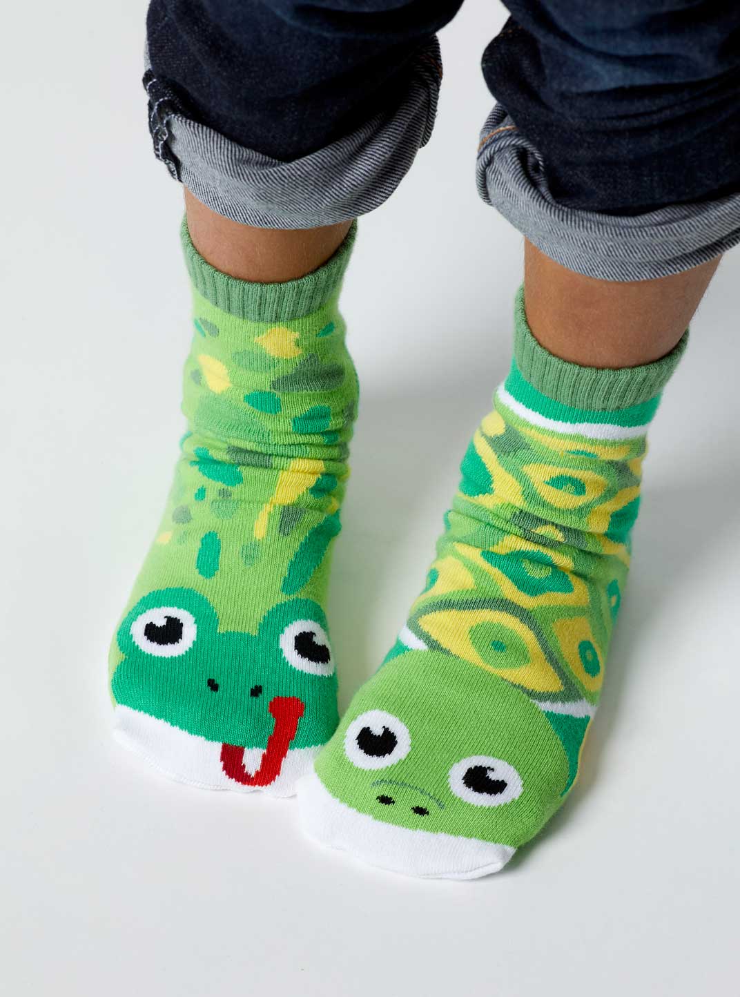 Kid's Submarine & Octopus Socks, Mismatched by Design