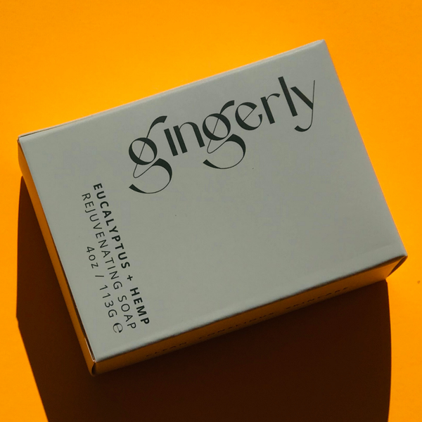 Eucalyptus + Hemp-oil Bar Soap by Gingerly Body