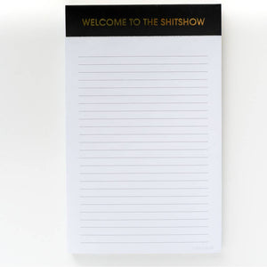 Welcome to the Shitshow Notepad by Chez Gagné