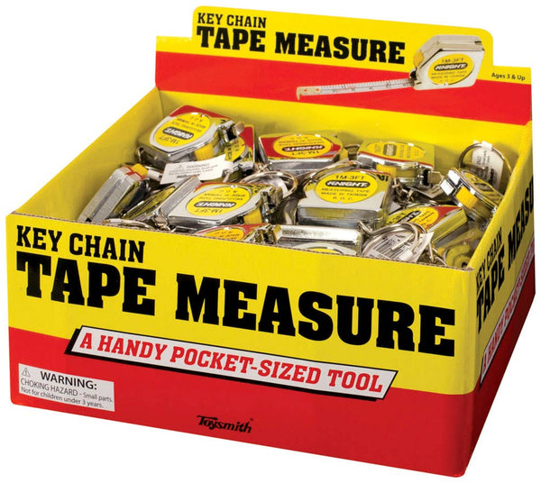 Tape Measure Key Chain Small 1.25" by Toysmith