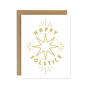 Happy Solstice Wheel Card by Worthwhile Paper