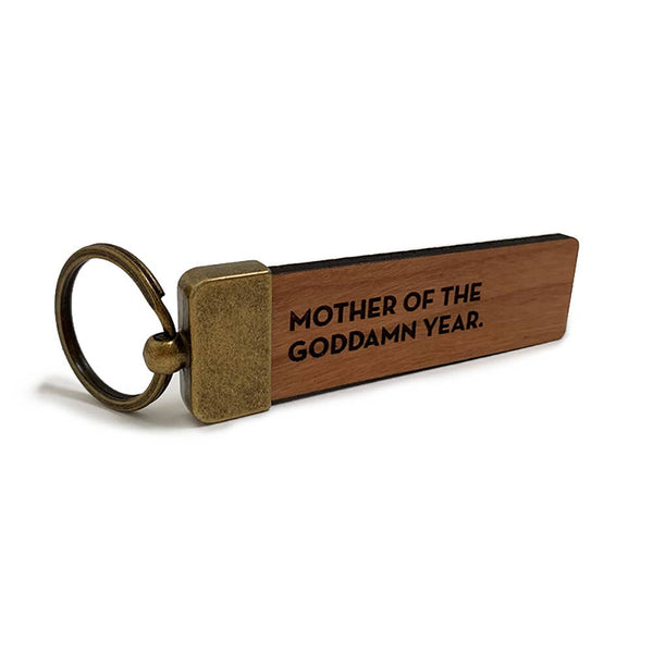 Mother Of The Year Key Tag by Sapling Press
