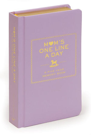 Mom's One Line a Day A Five-Year Memory Book